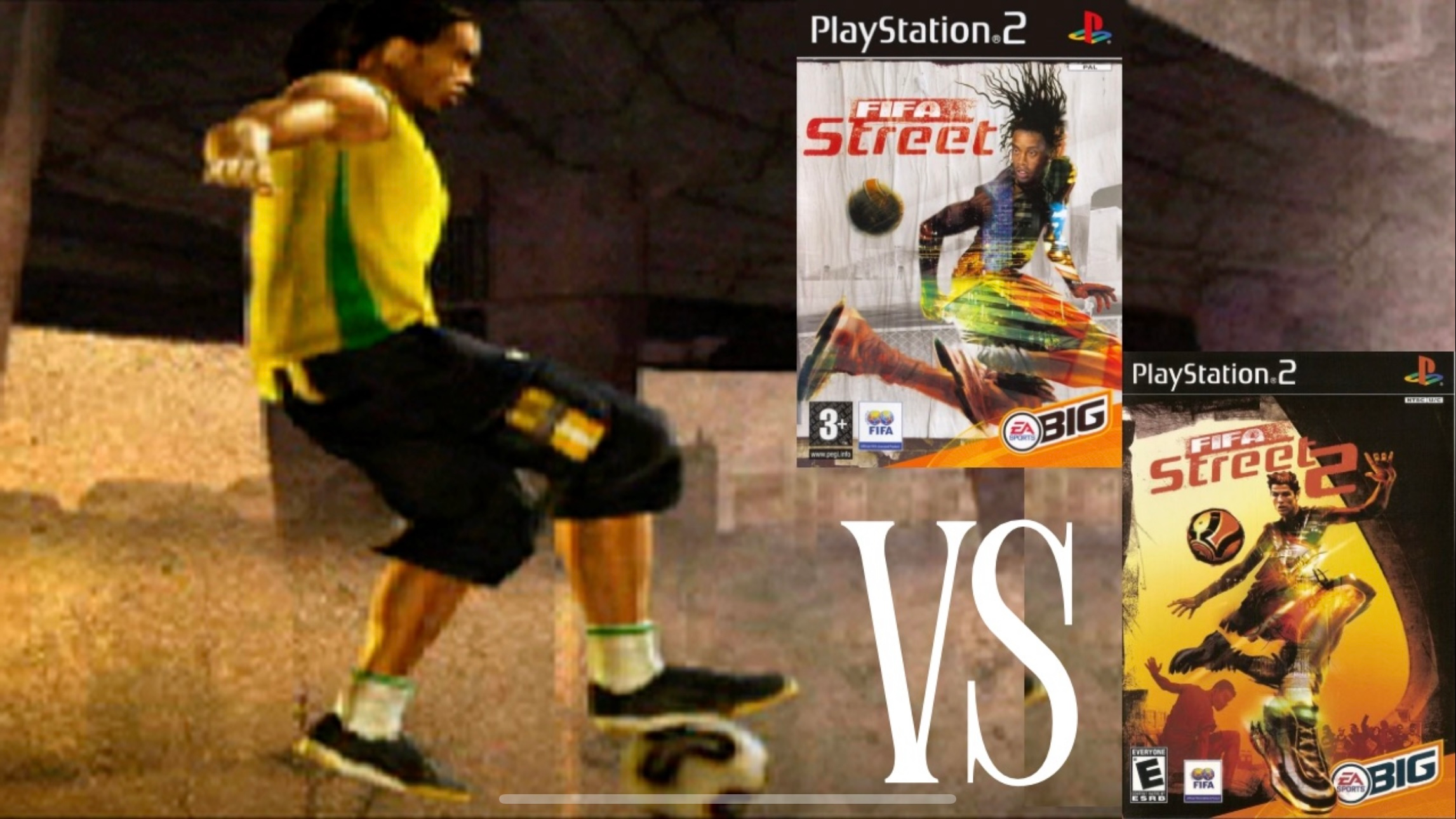 FIFA Street vs FIFA Street 2.