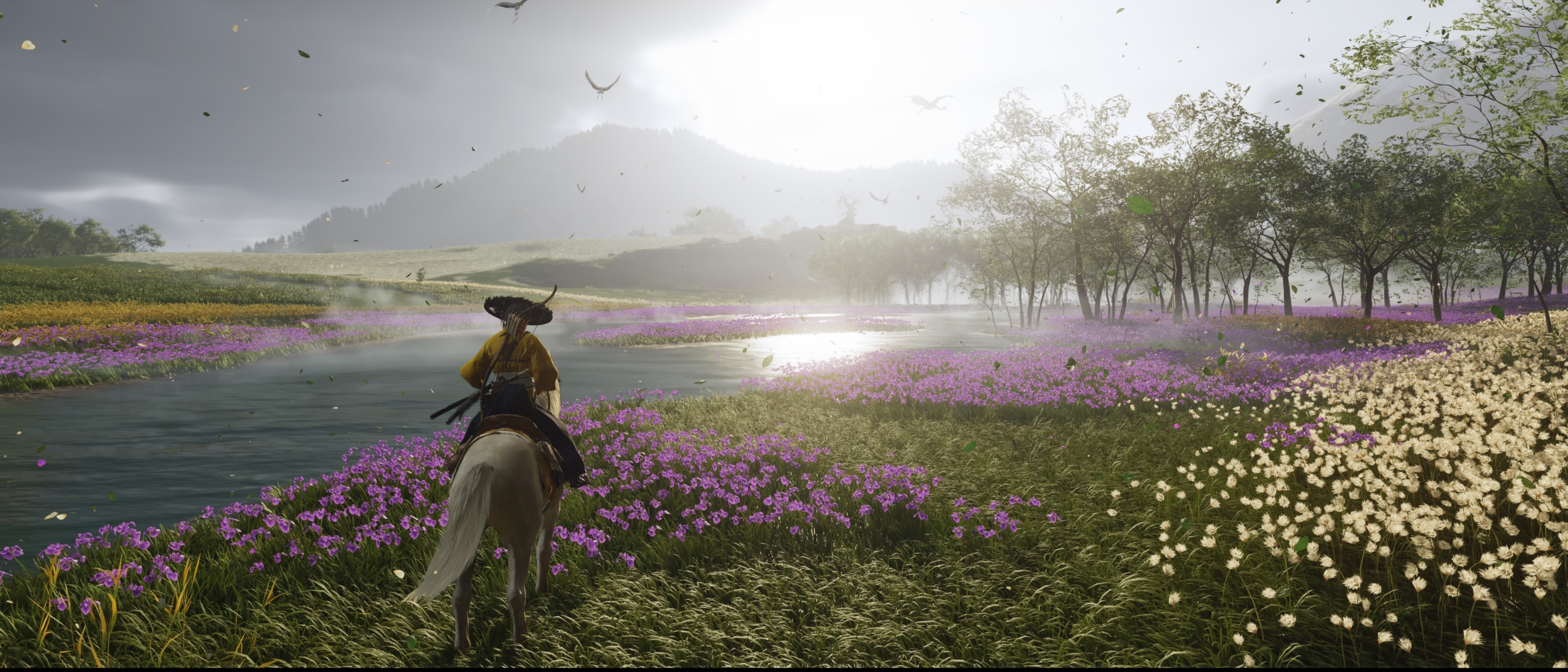 The countryside of Ezo.